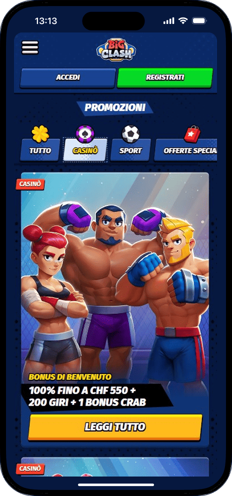 BigClash Promozioni